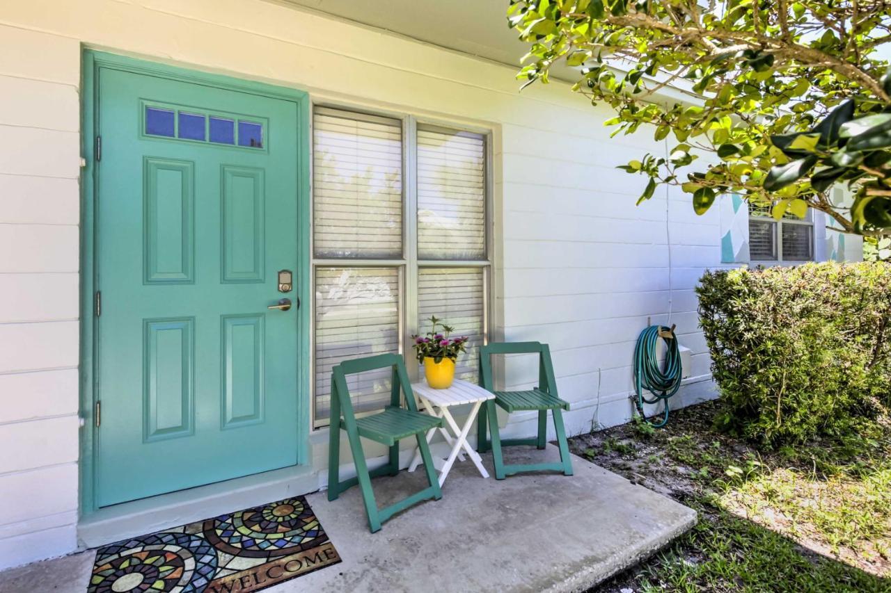 New Smyrna Beach Abode With Fire Pit, Walk To Beach! Vila Exterior foto